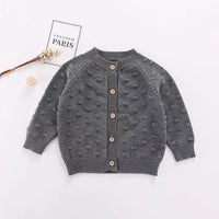 Load image into Gallery viewer, Baby Kid Unisex Solid Color Cardigan Wholesale 22081711
