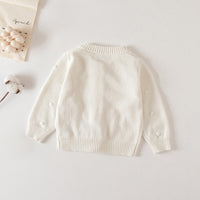 Load image into Gallery viewer, Baby Kid Girls Embroidered Cardigan Knitwear Wholesale 220817158
