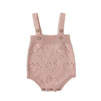 Load image into Gallery viewer, Baby Girls Solid Color Cardigan Knitwear And Rompers Wholesale 220817168
