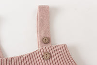 Load image into Gallery viewer, Baby Girls Solid Color Cardigan Knitwear And Rompers Wholesale 220817168
