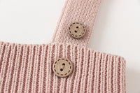 Load image into Gallery viewer, Baby Girls Solid Color Cardigan Knitwear And Rompers Wholesale 220817168
