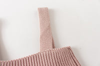 Load image into Gallery viewer, Baby Girls Solid Color Cardigan Knitwear And Rompers Wholesale 220817168
