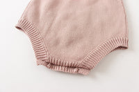 Load image into Gallery viewer, Baby Girls Solid Color Cardigan Knitwear And Rompers Wholesale 220817168
