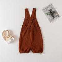 Load image into Gallery viewer, Baby Unisex Solid Color Knitwear Rompers Wholesale 220817169
