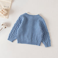 Load image into Gallery viewer, Baby Girls Embroidered Cardigan Knitwear Wholesale 220817171
