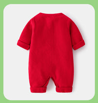 Load image into Gallery viewer, Baby Unisex Solid Color Knitwear Jumpsuits Wholesale 220817172
