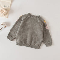 Load image into Gallery viewer, Baby Girls Flower Embroidered Cardigan Wholesale 220817177
