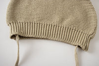 Load image into Gallery viewer, Baby Unisex Solid Color Crochet Rompers Wholesale 220817182
