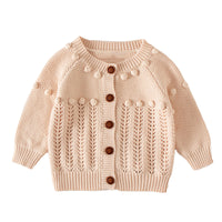 Load image into Gallery viewer, Baby Girls Solid Color Cardigan Wholesale 220817183
