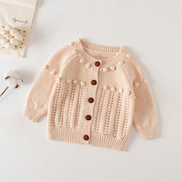Load image into Gallery viewer, Baby Girls Solid Color Cardigan Wholesale 220817183
