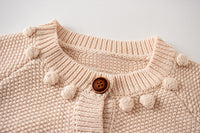 Load image into Gallery viewer, Baby Girls Solid Color Cardigan Wholesale 220817183
