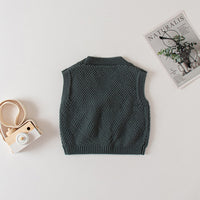 Load image into Gallery viewer, Baby Unisex Solid Color Vests Waistcoats Wholesale 220817185
