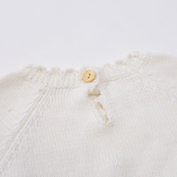 Load image into Gallery viewer, Baby Girls Color-blocking Crochet Rompers Wholesale 22081719
