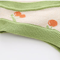 Load image into Gallery viewer, Baby Kid Girls Fruit Crochet Vests Waistcoats Knitwear Wholesale 220817201
