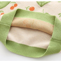 Load image into Gallery viewer, Baby Kid Girls Fruit Crochet Vests Waistcoats Knitwear Wholesale 220817201

