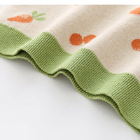 Load image into Gallery viewer, Baby Kid Girls Fruit Crochet Vests Waistcoats Knitwear Wholesale 220817201
