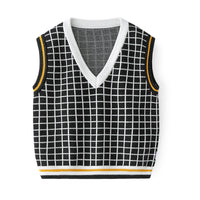 Load image into Gallery viewer, Baby Kid Boys Checked Vests Waistcoats Wholesale 220817209
