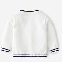 Load image into Gallery viewer, Baby Kid Unisex Solid Color Crochet Cardigan Wholesale 220817211
