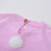 Load image into Gallery viewer, Baby Girls Polka dots Crochet Rompers Wholesale 22081722
