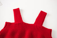 Load image into Gallery viewer, Baby Kid Unisex Solid Color Crochet Cardigan Rompers Wholesale 220817223
