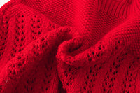 Load image into Gallery viewer, Baby Kid Unisex Solid Color Crochet Cardigan Rompers Wholesale 220817223
