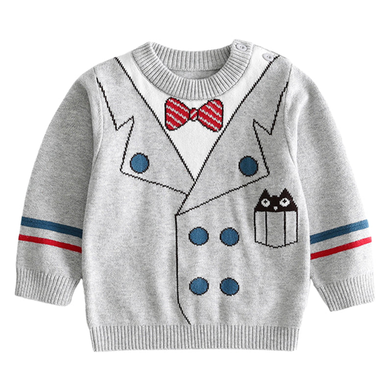 Baby Kid Unisex Cartoon Crochet Sweaters Wholesale 220817226
