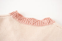 Load image into Gallery viewer, Baby Kid Girls Flower Crochet Embroidered Cardigan Wholesale 220817228
