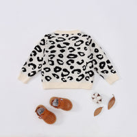 Load image into Gallery viewer, Baby Girls Leopard print Rompers And Jackets Outwears Wholesale 22081723
