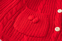 Load image into Gallery viewer, Baby Kid Unisex Solid Color Crochet Cardigan Wholesale 220817236
