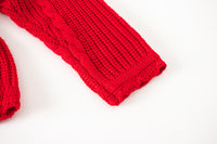 Load image into Gallery viewer, Baby Kid Unisex Solid Color Crochet Cardigan Wholesale 220817236
