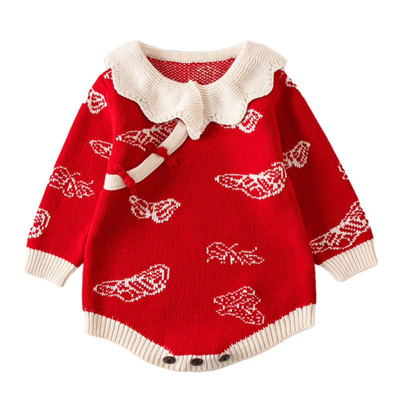 Baby Unisex Crochet Sweaters Rompers Wholesale 220817256