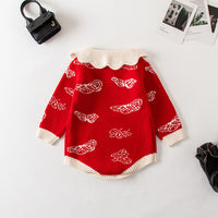 Load image into Gallery viewer, Baby Unisex Crochet Sweaters Rompers Wholesale 220817256
