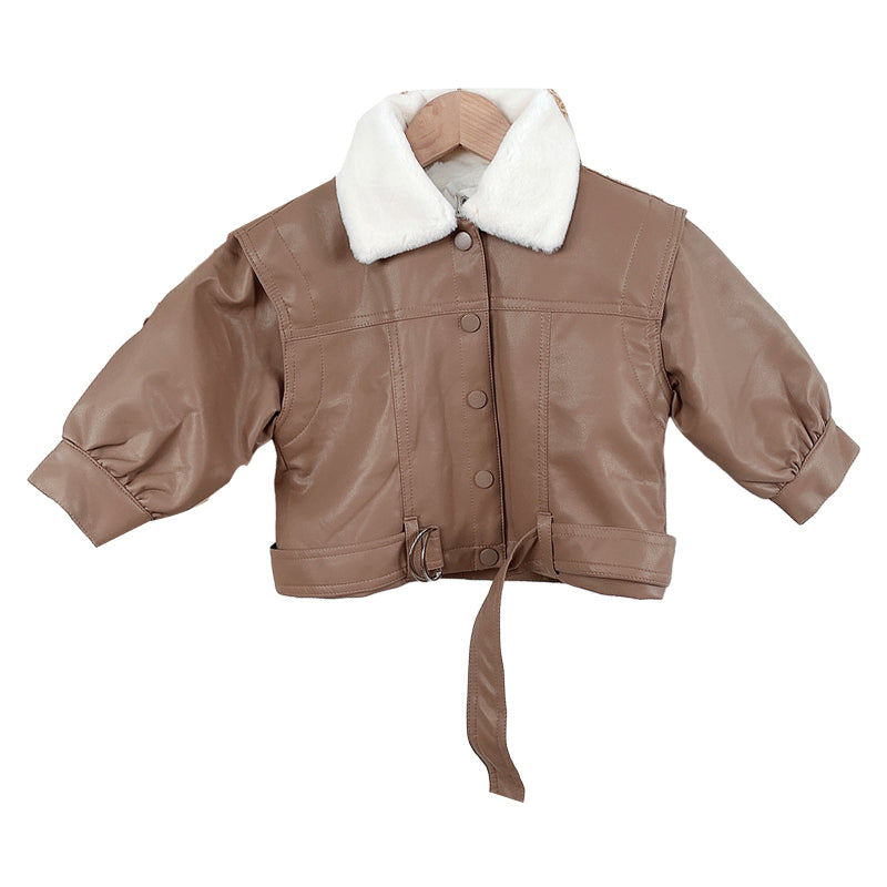 Baby Kid Girls Color-blocking Jackets Outwears Wholesale 220817259