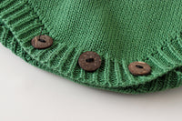 Load image into Gallery viewer, Baby Girls Flower Crochet Embroidered Knitwear Rompers Wholesale 220817261
