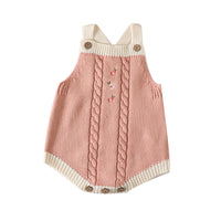 Load image into Gallery viewer, Baby Girls Flower Embroidered Knitwear Jackets Outwears Wholesale 220817264
