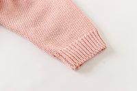 Load image into Gallery viewer, Baby Girls Flower Embroidered Knitwear Jackets Outwears Wholesale 220817264
