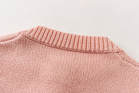 Load image into Gallery viewer, Baby Girls Flower Embroidered Knitwear Jackets Outwears Wholesale 220817264
