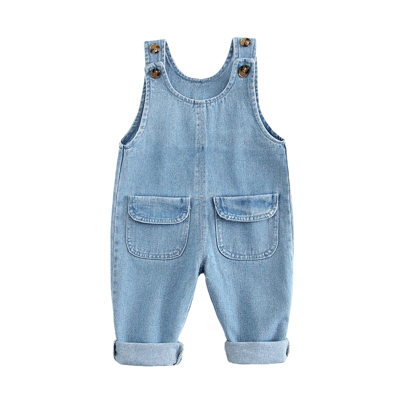 Baby Kid Unisex Solid Color Jumpsuits Wholesale 220817276