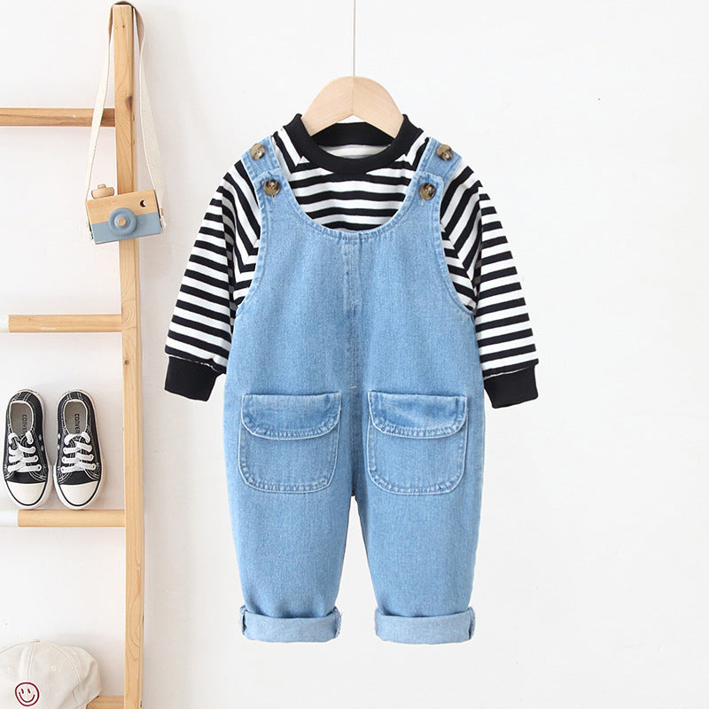 Baby Kid Unisex Solid Color Jumpsuits Wholesale 220817276