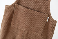 Load image into Gallery viewer, Baby Kid Unisex Solid Color Muslin&amp;Ribbed Jumpsuits Wholesale 220817277
