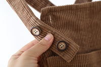 Load image into Gallery viewer, Baby Kid Unisex Solid Color Muslin&amp;Ribbed Jumpsuits Wholesale 220817277
