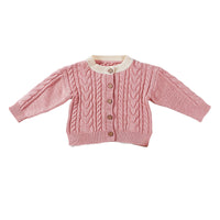 Load image into Gallery viewer, Baby Kid Unisex Color-blocking Crochet Cardigan Wholesale 22081728
