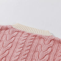 Load image into Gallery viewer, Baby Kid Unisex Color-blocking Crochet Cardigan Wholesale 22081728
