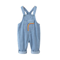 Load image into Gallery viewer, Baby Kid Unisex Rainbow Embroidered Jumpsuits Wholesale 220817283
