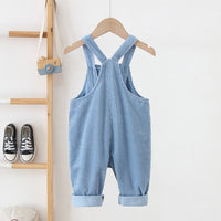 Load image into Gallery viewer, Baby Kid Unisex Rainbow Embroidered Jumpsuits Wholesale 220817283
