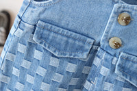 Load image into Gallery viewer, Baby Kid Unisex Checked Jumpsuits Wholesale 220817287
