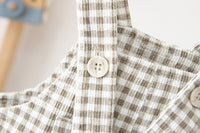 Load image into Gallery viewer, Baby Kid Unisex Checked Jumpsuits Wholesale 220817288

