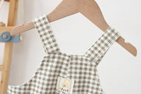 Load image into Gallery viewer, Baby Kid Unisex Checked Jumpsuits Wholesale 220817288
