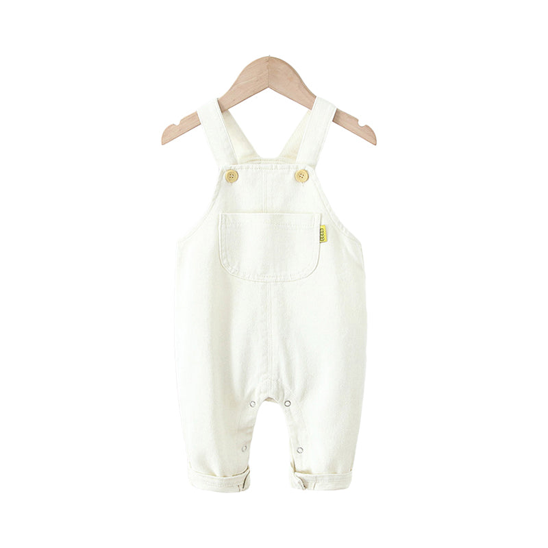 Baby Kid Unisex Solid Color Jumpsuits Wholesale 220817289