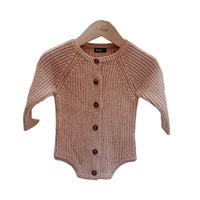 Load image into Gallery viewer, Baby Unisex Solid Color Crochet Rompers Wholesale 22081730

